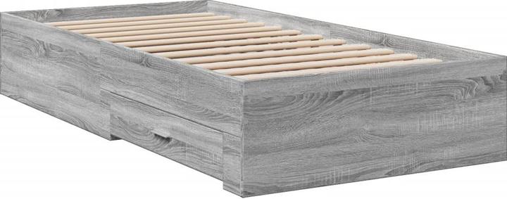 Image du produit VidaXL Cadre de lit avec tiroirs (90 x 190 cm)