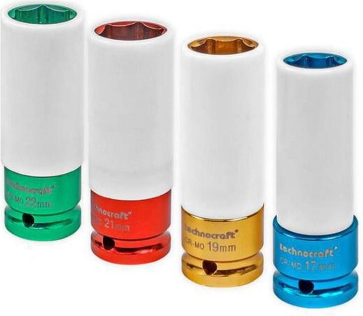 technocraft Stecknuss-Set, 4-tlg