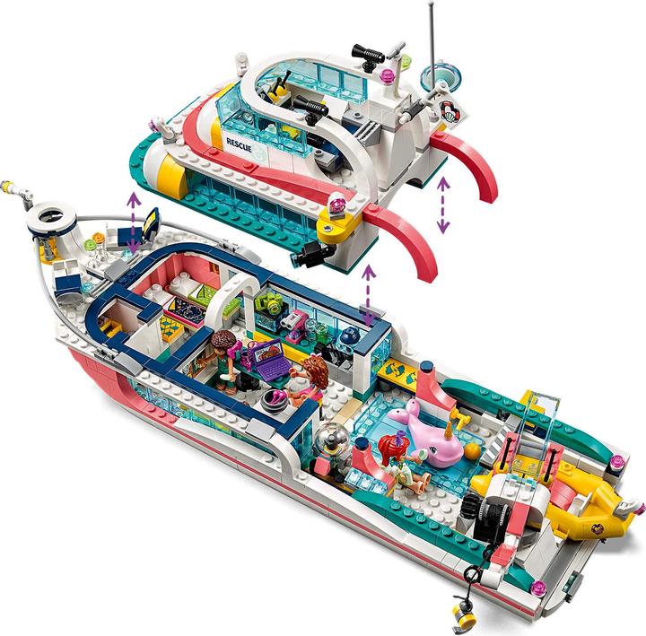 Actual product image LEGO Rescue Mission Boat (41381, LEGO Friends)