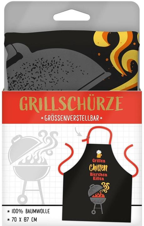 Actual product image Sheepworld Grillen, Chillen, Bierchen killen (One size)