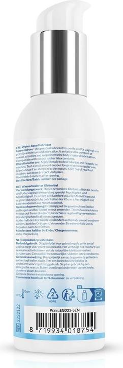 Image du produit EasyGlide Waterbased Lubricant Sensitive (150 ml)