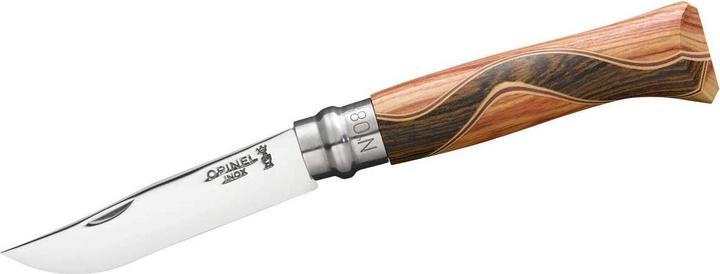 Immagine prodotto Opinel Coltello da collezione n. 08, design Bruno Chaperon, legno a scelta, acciaio inossidabile (8.30 cm)