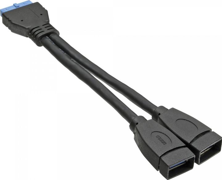 InLine Câble adaptateur USB 3.0 (0.15 m)
