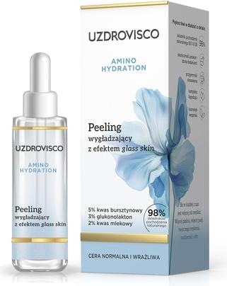 Immagine prodotto Uzdrovisco Amino Hydration peeling wygładzający z efektem glass skin 30ml (Esfoliazione, 30 ml)