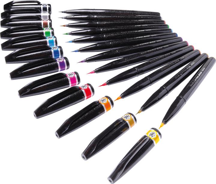 Produktbild Pentel Sign Pen Brush Artist (Ocker, 1 x)