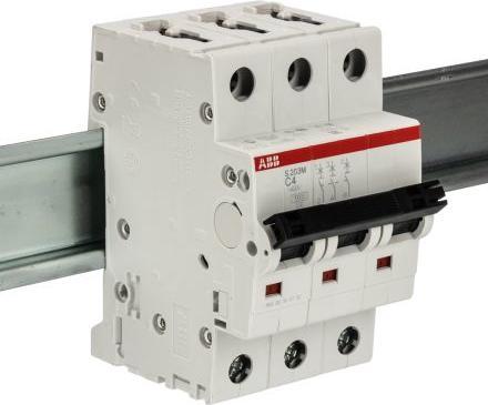 Produktbild ABB S203M-C4 Sicherungsautomat 4A pro M compact 3-polig