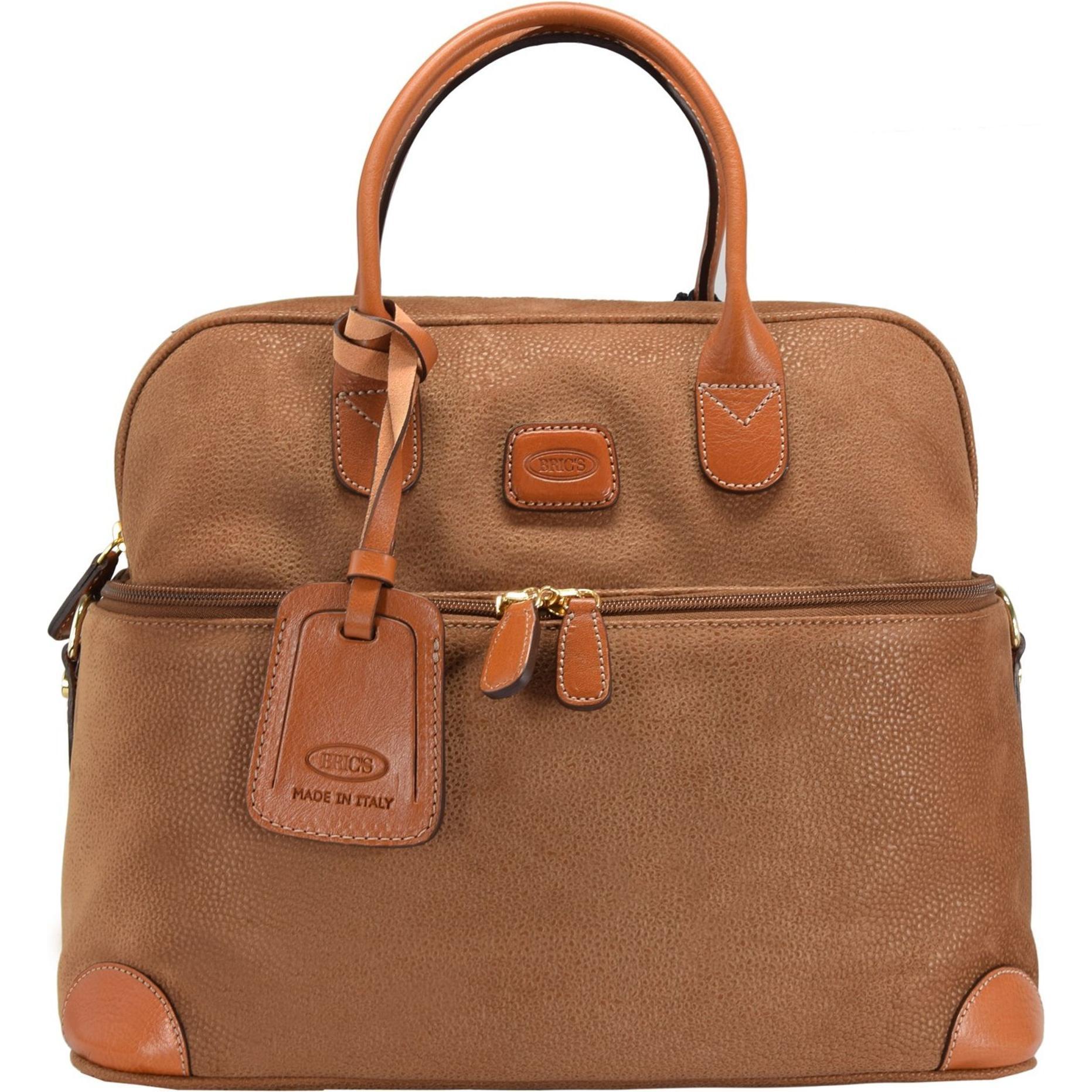 Brics, Necessaire, Bric's Kulturbeutel / Beauty Case Life Kosmetikkoffer, Braun, (17 l)