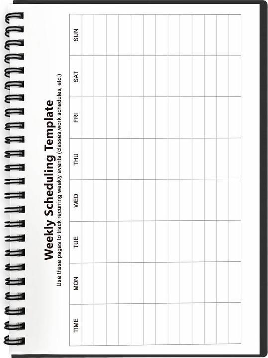 Actual product image Dreiklang-be smart Triad rewritable notebook writing pad with planner,DIN A5, lines and dot grid (A5, Checked)