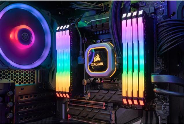 Actual product image Corsair Vengeance RGB Pro (2 x 16GB, 2666 MHz, DDR4-RAM, DIMM)