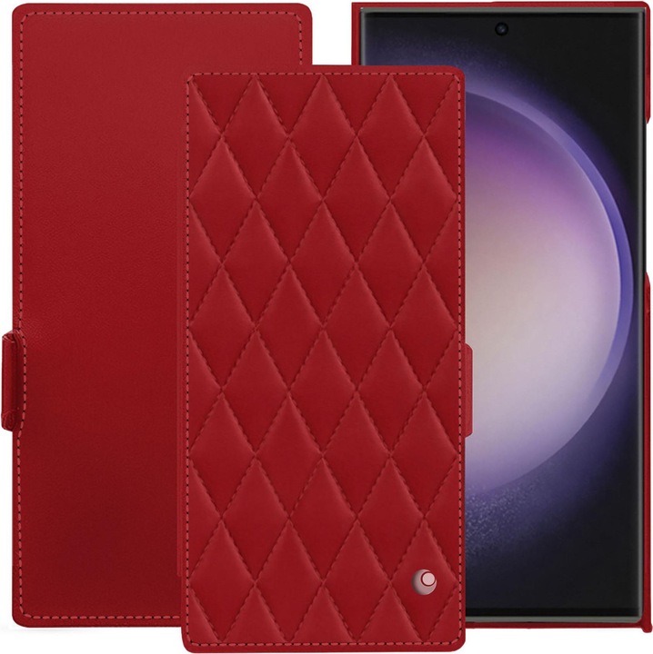 Actual product image Noreve Horizontal leather flap shell (Samsung Galaxy S23 Ultra, Samsung Galaxy S24 Ultra)