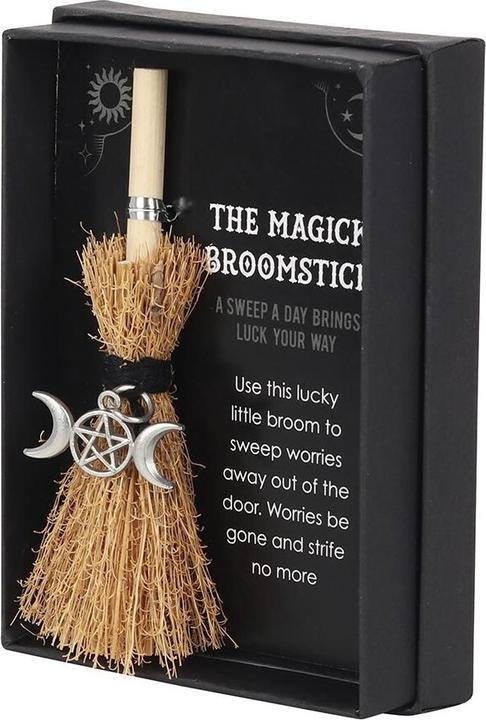 Image du produit Something Different Balai de sorcière Mini Magick Triple Lune