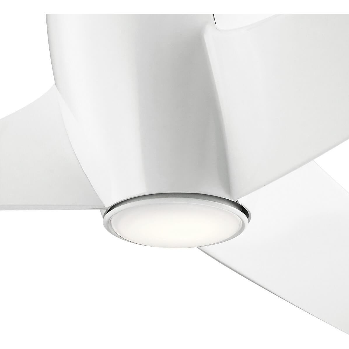Thumbnail - Elstead Lighting Phree leiser Deckenventilator mit LED Licht Ø142cm + Fernbedienung Weiss, Ventilator, Weiss