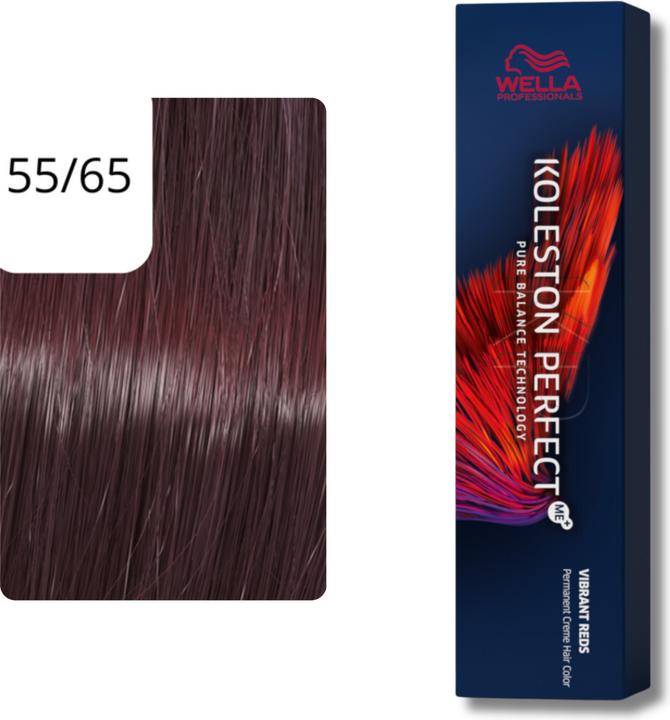 Image du produit Wella Koleston Perfect Me+ (55/65 brun pâle brun pâle intense violet-acajou acajou)
