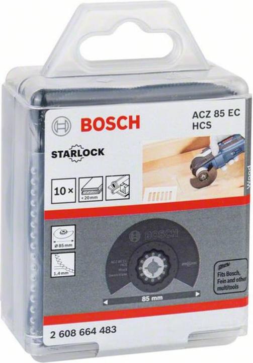 Productafbeelding Bosch Professional Zubehör Segmentzaagbladen HCS Hout