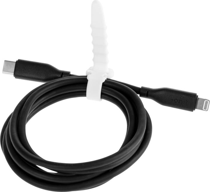 Image du produit Onit Câble USB 2.0 MFi USB C - Lightning 1,5 m, noir (1.50 m, USB 2.0, 30 W)