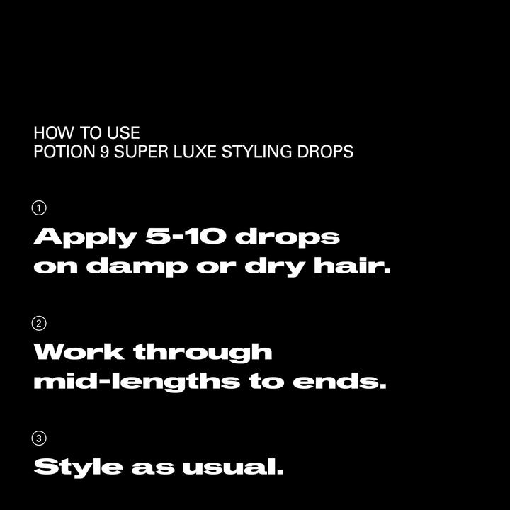 Immagine prodotto Sebastian Potion 9 Super Luxe Styling Drops (30 ml)