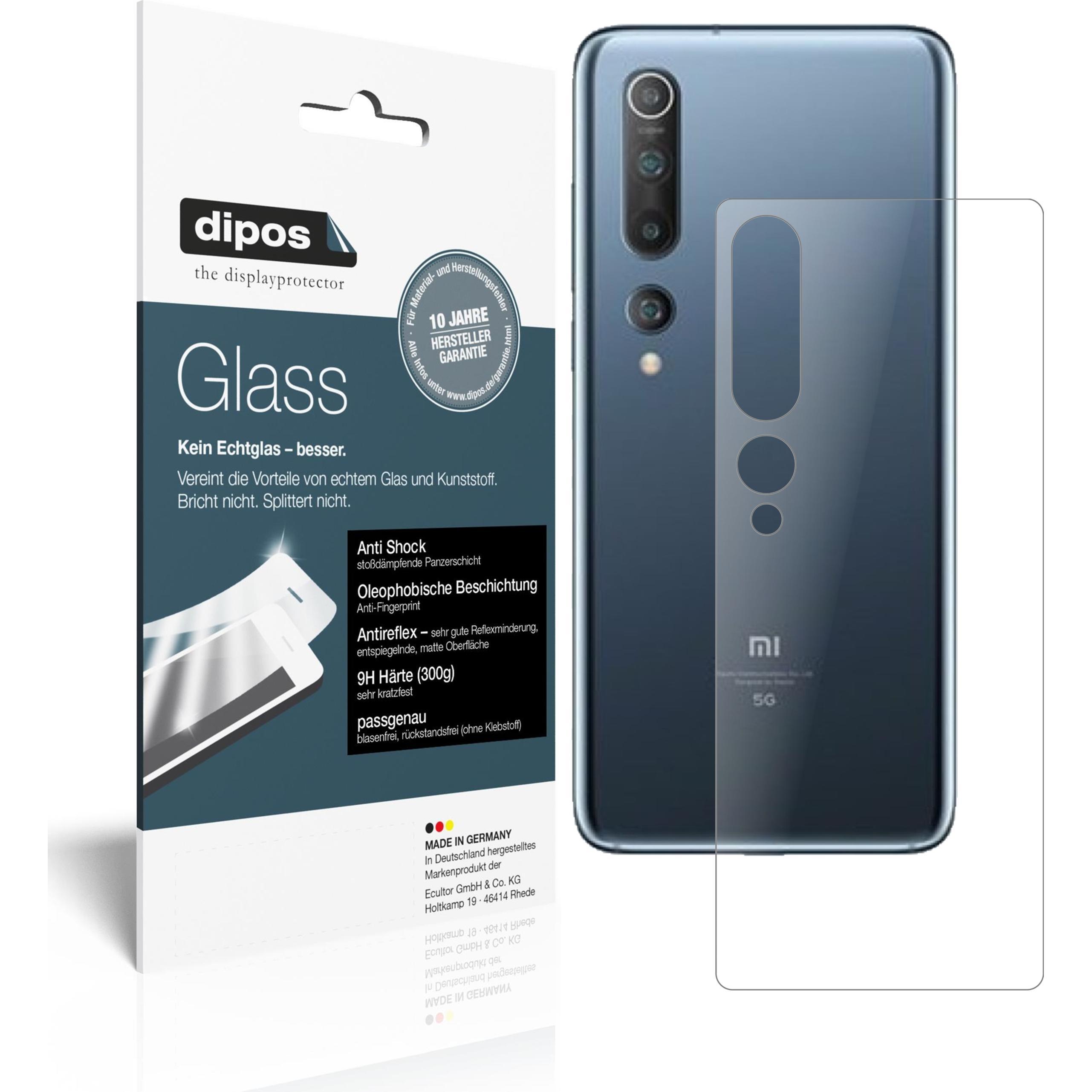Dipos Displayschutz Anti-Shock (1 Stück, Xiaomi Mi 10 Pro), Smartphone Schutzfolie, Transparent