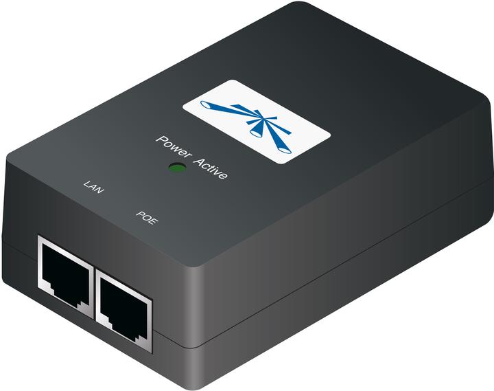 Actual product image Ubiquiti Passive PoE injector (Proprietary 48V, 24 W)