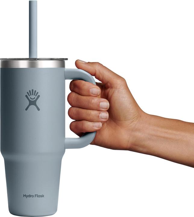 Image du produit Hydro Flask 24 Oz Travel Tumbler Clear Lid Shale Gr (0.71 l)