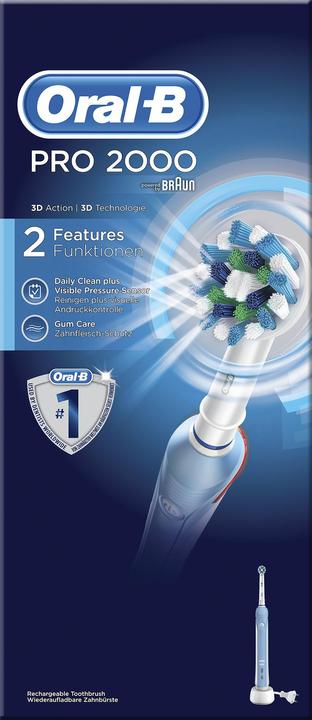 Image du produit Oral-B Pro 2000 (Brosse à dents oscillo-rotative)