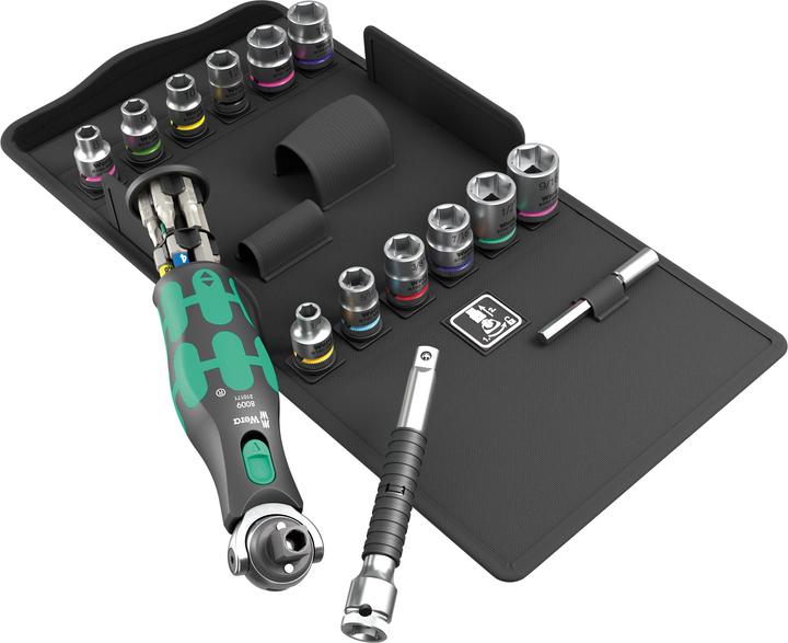 Produktbild Wera 8009 Zyklop Pocket Set 4 (12 mm, 10  mm, 16 mm, 14 mm)