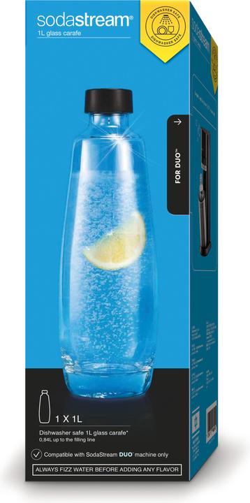Produktbild SodaStream 1L Glaskaraffe für Duo