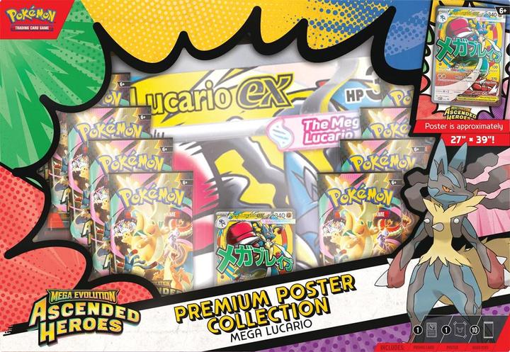Produktbild Pokémon Ascended Heroes Premium Poster Collection (Englisch, Box Set & Collection)