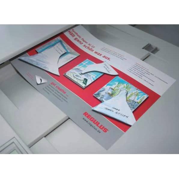 Regulus, Kopierpapier, PET-Folie SIGNOLIT-C, weiss, DIN A3 für SW/Farbkopierer und SW/Farblaserdrucker, beidseitig (100 ...
