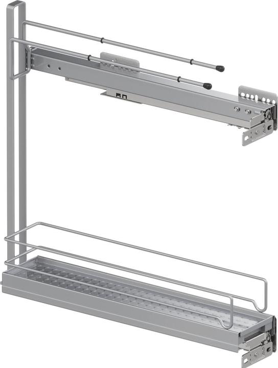 Vauth-Sagel VS SUB Slim Unterschrankauszug Set Handtuchhalter KB 150 mm silber (1 Stk.)