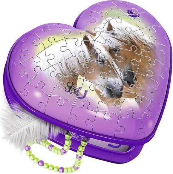 Immagine prodotto Ravensburger Cavalli Heart box (54 pezzi)