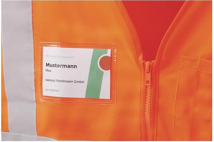 Actual product image Safestyle High-visibility waistcoat EWALD size M orange EN ISO 20471 cl. EN ISO 13688 (M)