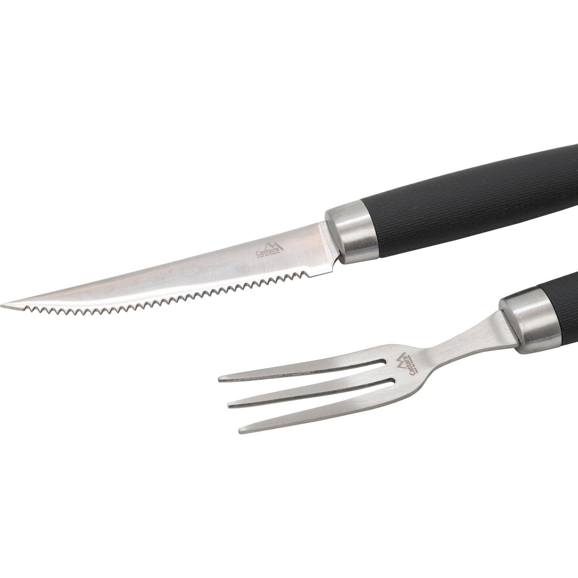 Cattara, Grillbesteck, Grillsteakbesteck SHARK 24 cm