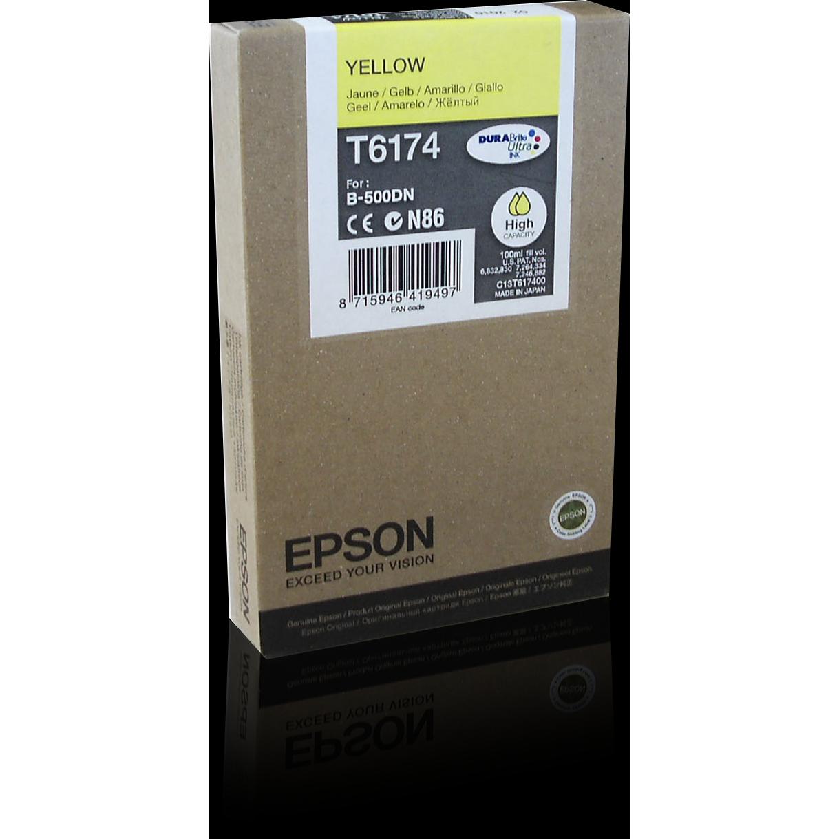 Epson, Druckerpatrone, T6174 (Y)