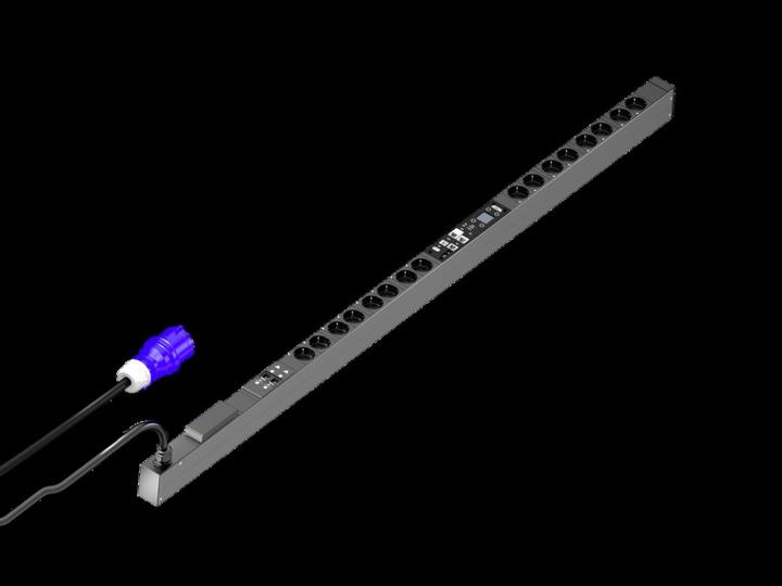 Produktbild Rittal 7979414 PDU managed 32A/1P CEE 16xCEE7/3 Schuko PDU Basic Stromverteilung