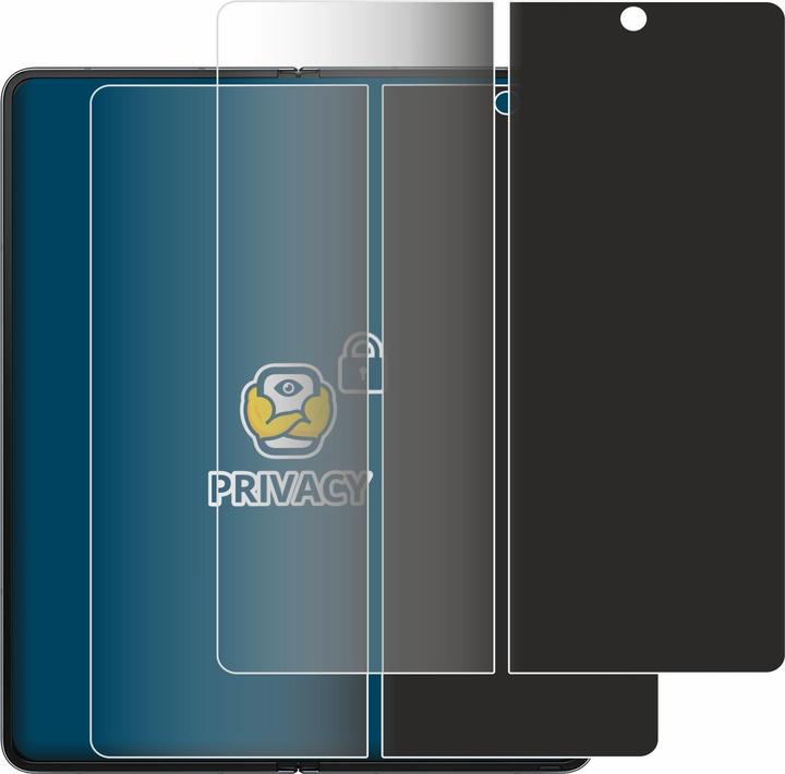 Produktbild BROTECT Sichtschutzfolie Anti-Spy Privacy Folie Blaulicht-Schutz (2 Stück, Samsung Galaxy Z Fold4)