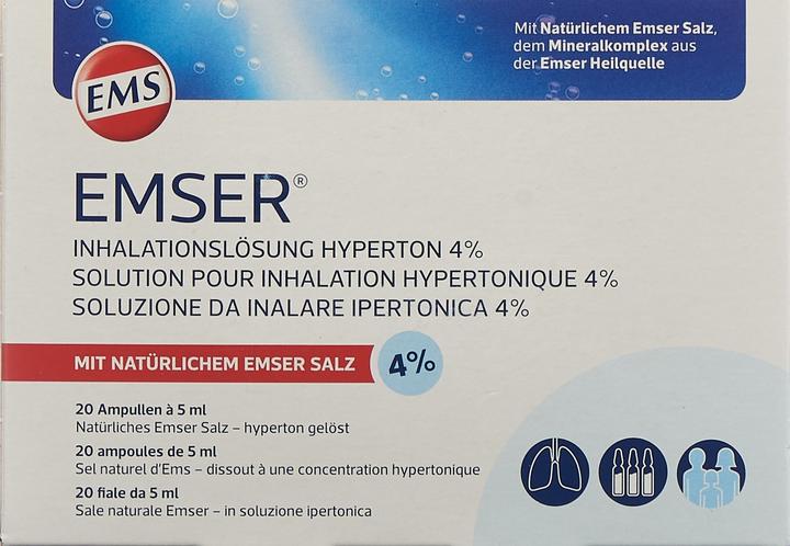 Produktbild Emser Inhalationslösung 4 % hypertonisch