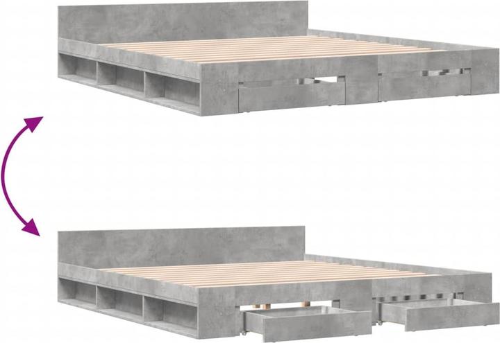 Image du produit vidaXL Bettgestell (200 x 200 cm)