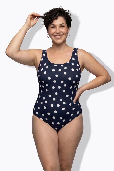 Actual product image Ulla Popken Polka Dot Swimsuit (60)