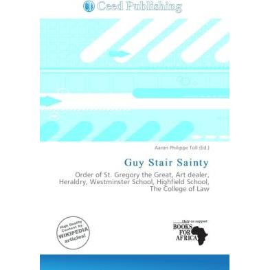 Guy Stair Sainty, Fachbücher