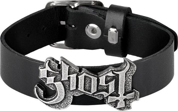 Ghost Sangle de poignet en cuir avec logo (Cuir)