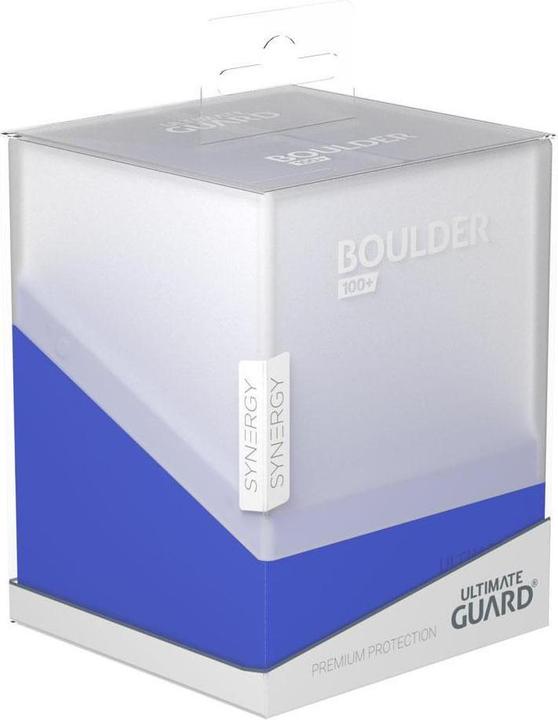 Produktbild Ultimate Guard Boulder Deck Case 100+ SYNERGY Blau/Weiss