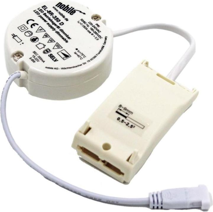 Nobile Contrôleur LED 5-8W 0,35A 23V PHabschn IP20 Section de phase Kstgeh dyn