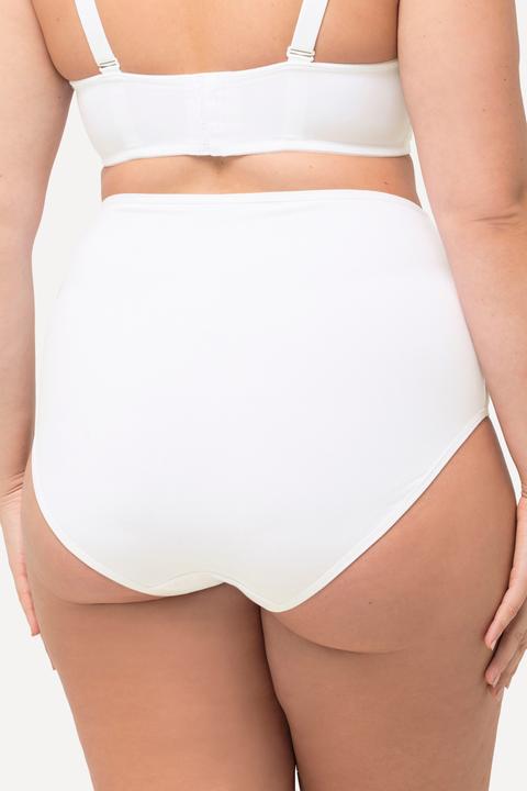 Produktbild Ulla Popken Maxislips, 5er-Pack, Ringel / einfarbig, High Waist (50, 52)
