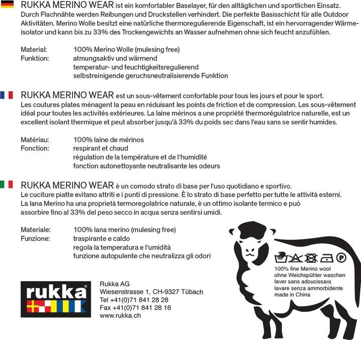 Actual product image Rukka Marvin Top (M)