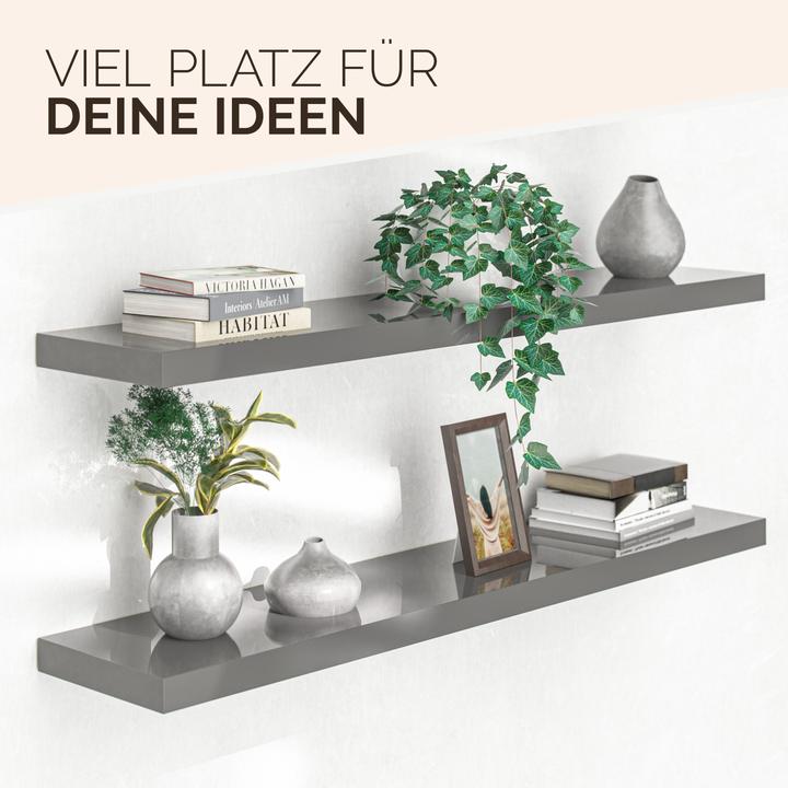 Actual product image Casaria Wall shelf (110 x 23 x 3.8 cm)