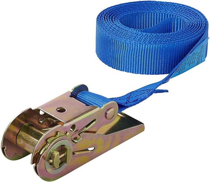 Produktbild ProPlus Spanngurt blau mit Ratsche 3,5 Meter