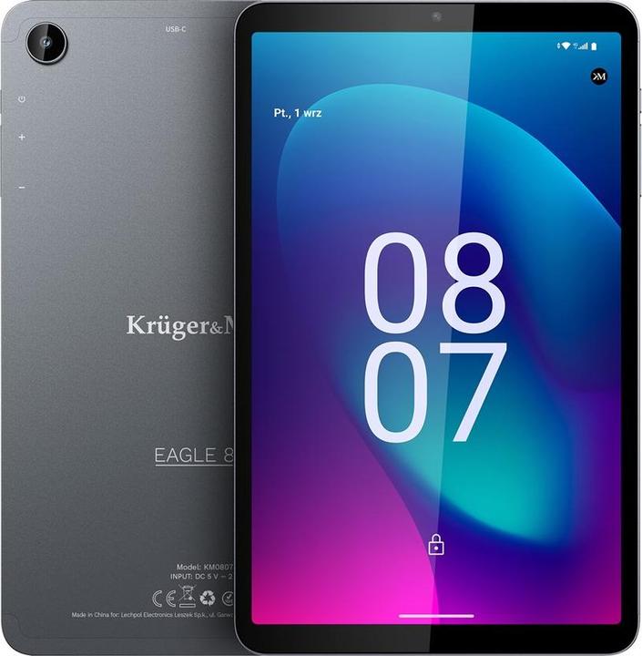 Produktbild Krüger&Matz KM0807 (4G, 8", 64 GB, Schwarz)