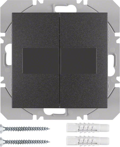 Produktbild Berker KNX-Funk Wandsender 2fach 85656185