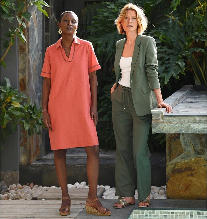 Actual product image Anne Weyburn Wide trousers (44)