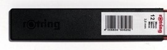 Rotring Mines (12 pcs, 2 mm)